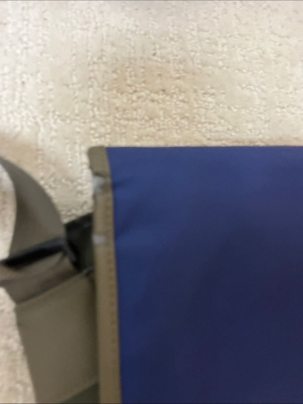 Sherpani Navy and Gray Messenger Bag with Buckle Detail - Picture 4 of 6